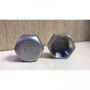 Stainless Threaded Cap